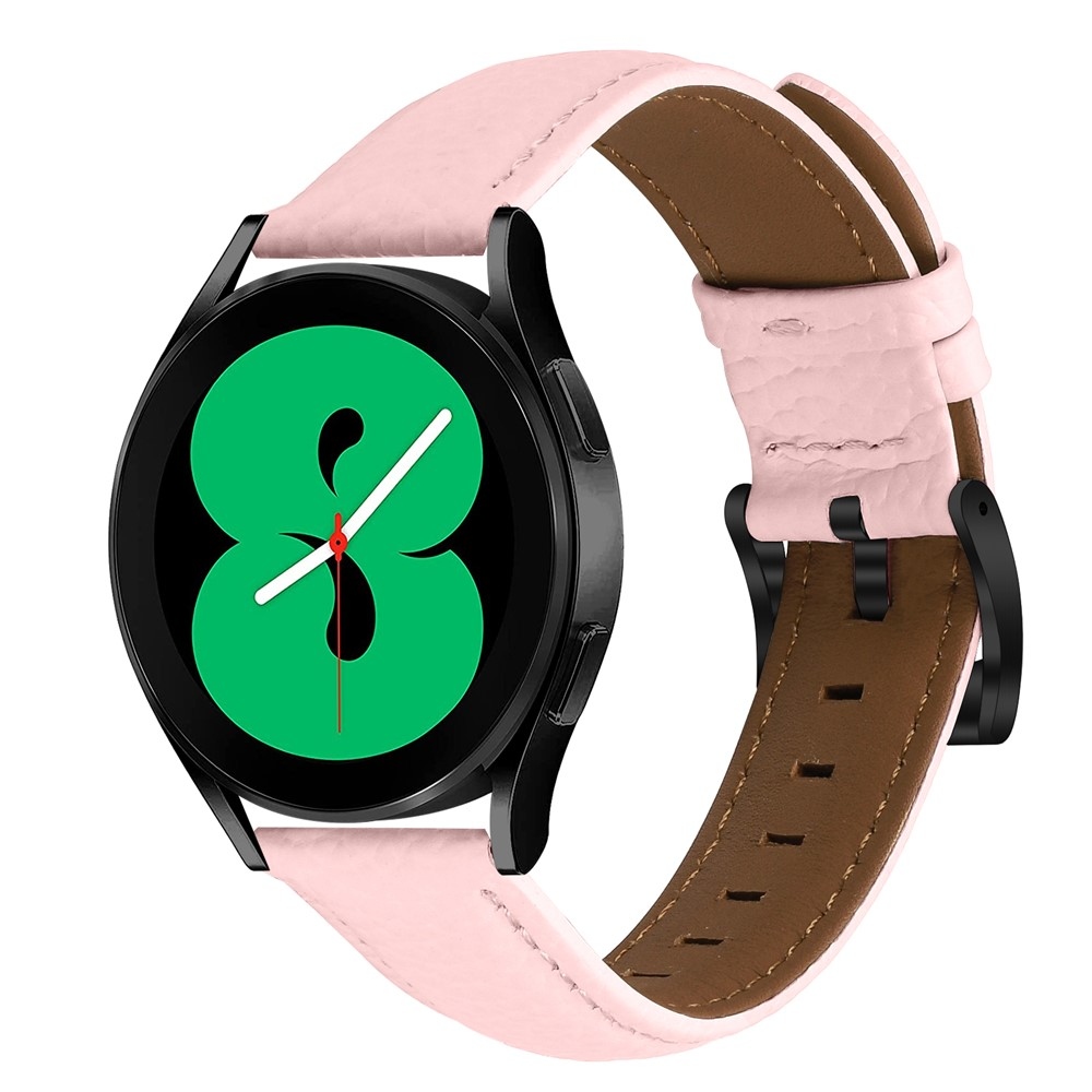 Genu bőr szíj az Amazfit Active 2 Square/Active 2 készülékhez – rózsaszín