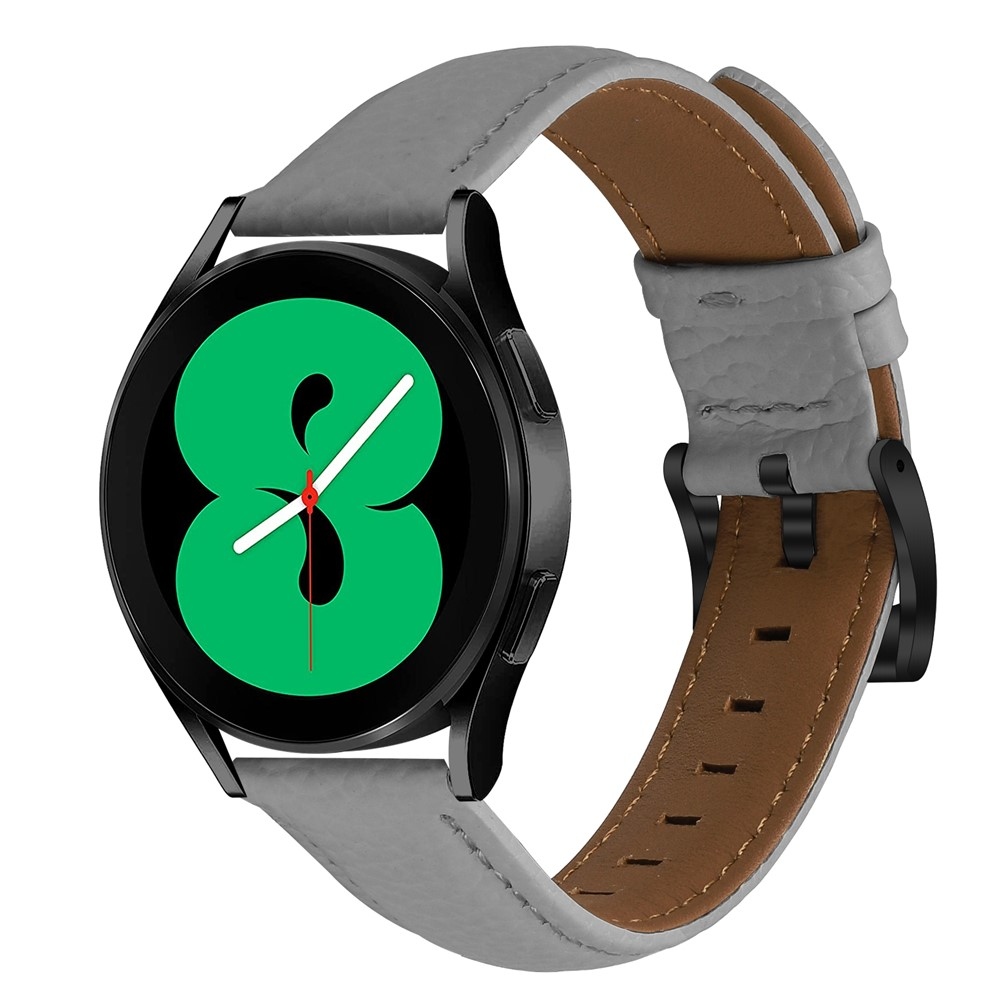 Genu bőr szíj az Amazfit Active 2 Square/Active 2 készülékhez – szürke