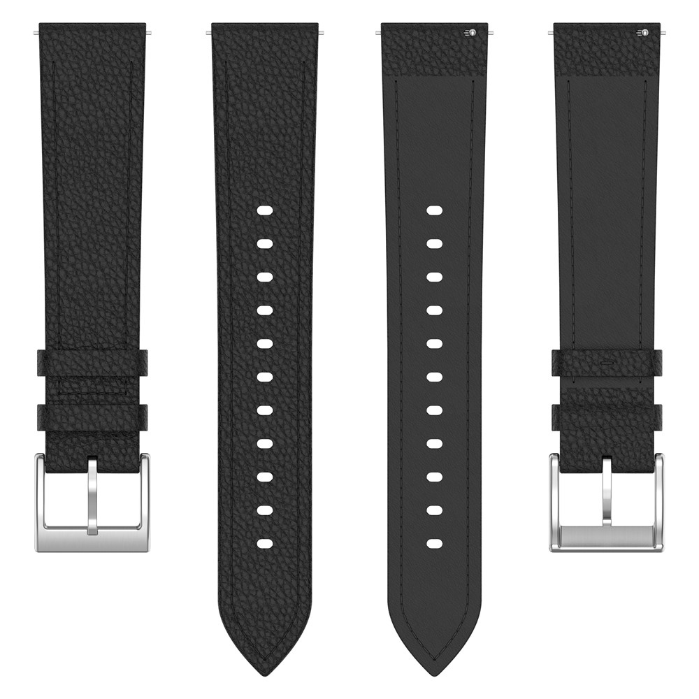 Genu bőr szíj az Amazfit Balance 3/Bip Max készülékhez – világosbarna