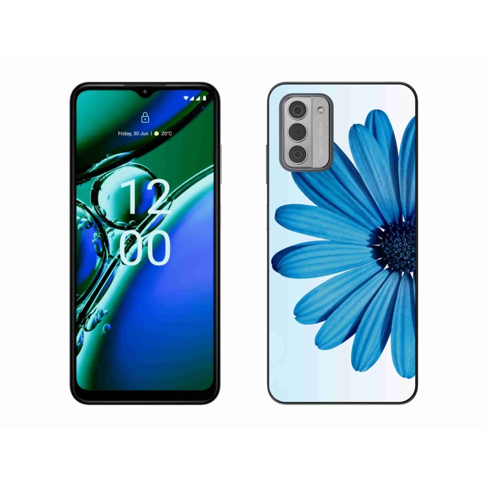 Gél tok mmCase a Nokia G42 készülékhez - kék margaréta