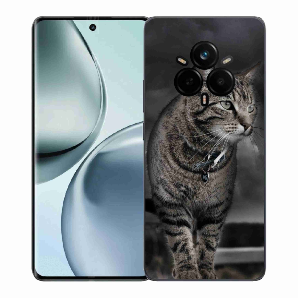 Zselés borítás mmCase a Realme 14 Pro+ 5G készülékhez - macska