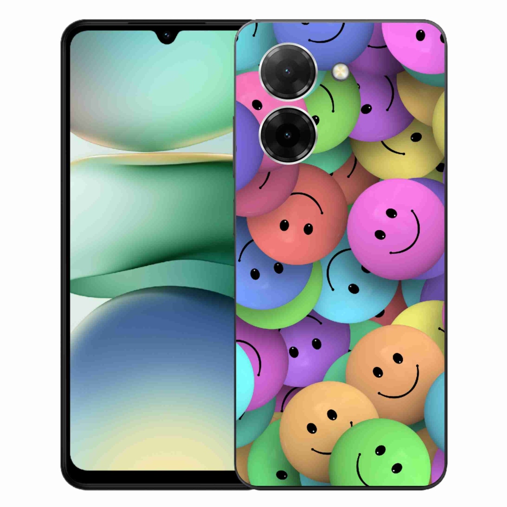 Gél borító mmCase a Xiaomi Redmi A5 (171.7x77.8x8.3mm) - színes smiley-khoz