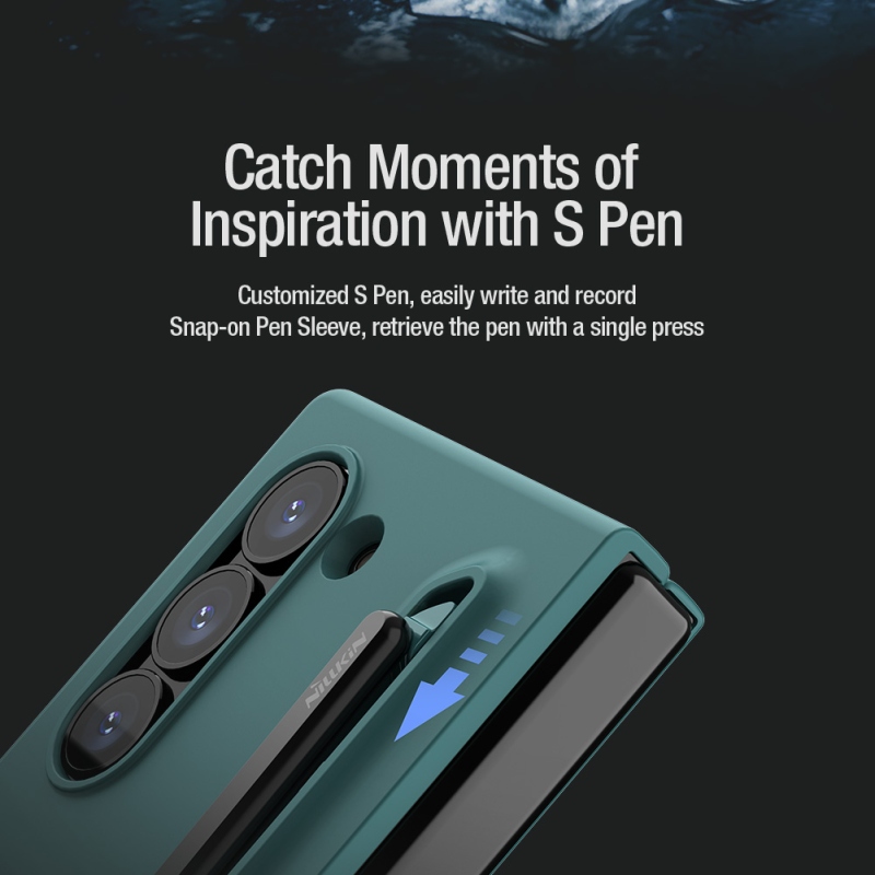 Nillkin Flex Flex Pure Fold S Pen borító Samsung Galaxy Z Fold 6 Fekete