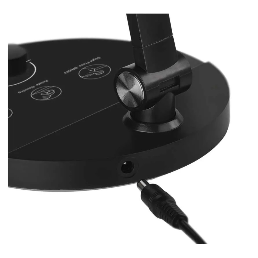 LED asztali lámpa CHARLES - fekete