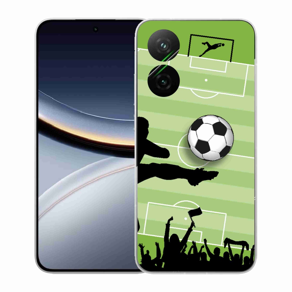 Gél borítás mmCase a Xiaomi Poco F7 5G számára - futball 3