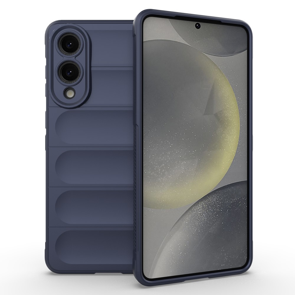 Rugg tartós zselés tok Samsung Galaxy S25 Edge készülékhez - sötétkék