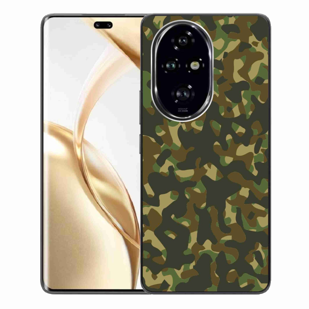 Zselés borítás mmCase a Honor 200 Pro 5G készülékhez - álcázó minta 1