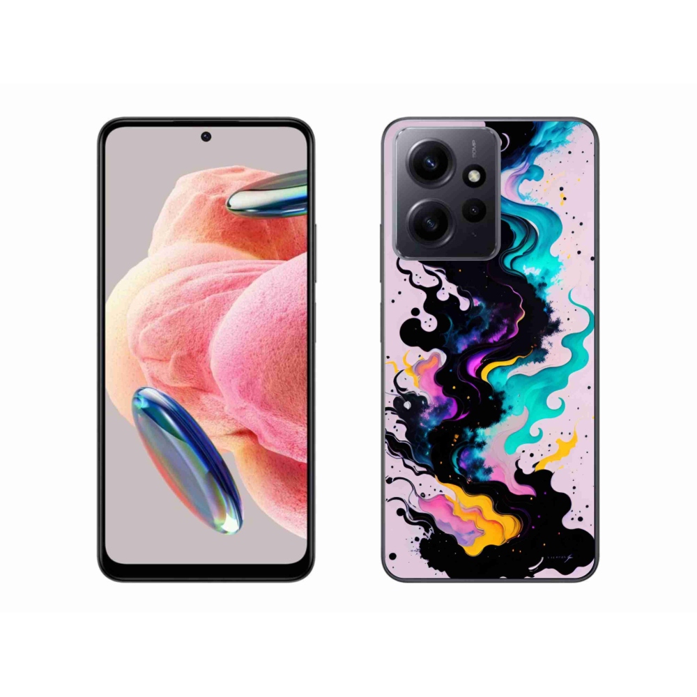 Gél borítás mmCase a Xiaomi Redmi Note 12 4G számára - absztrakt motívum 4