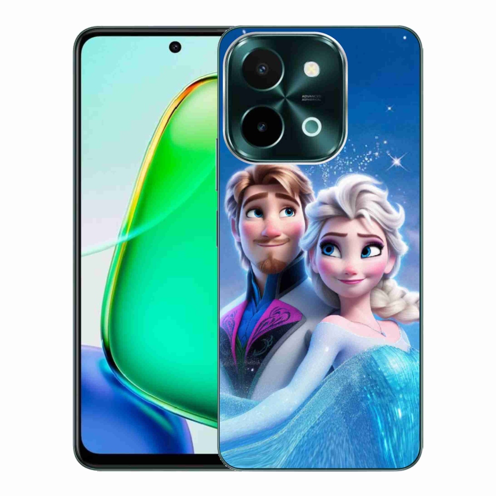 Gél védőburkolat mmCase a Vivo Y28-hoz - Ice Kingdom 1