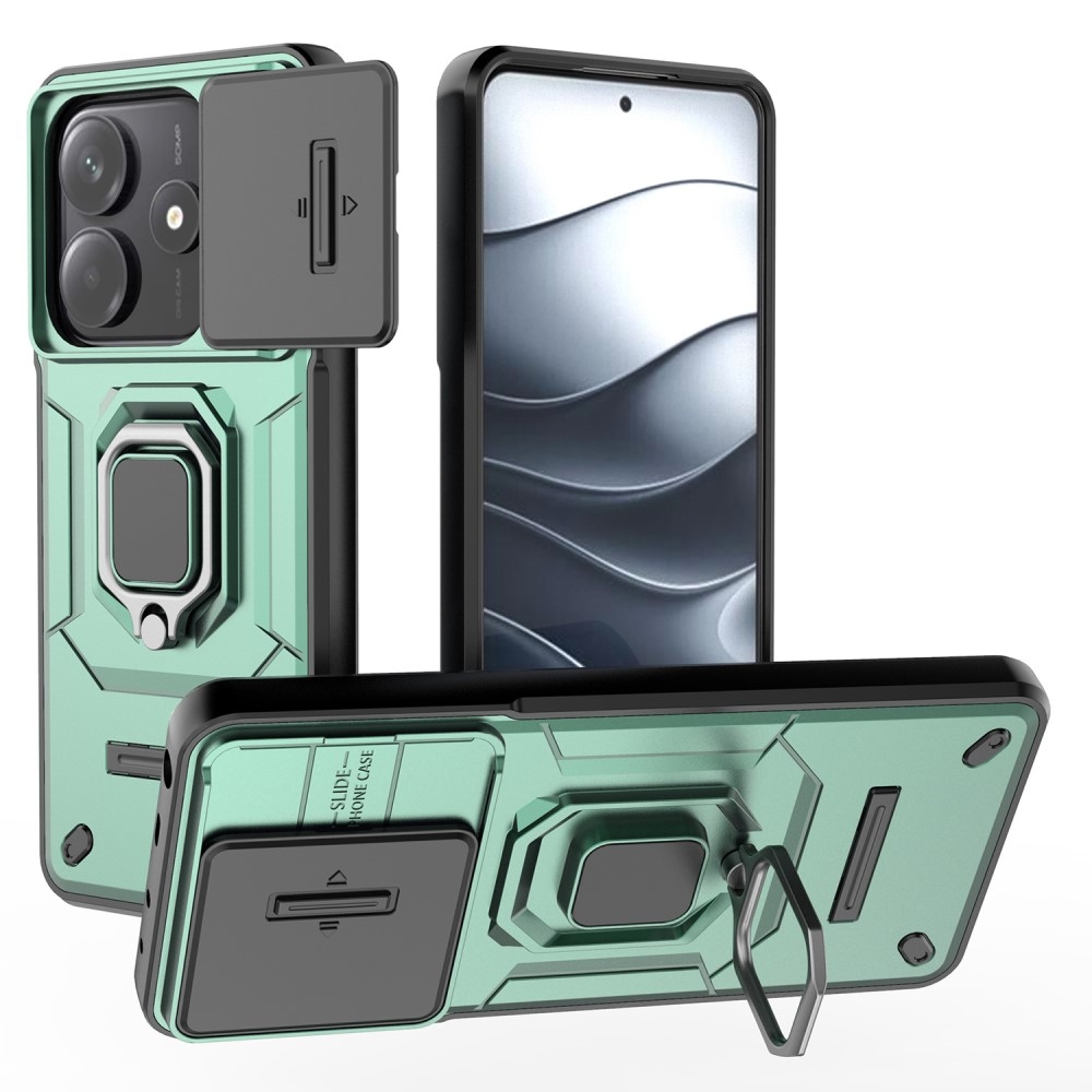 Lencseálló borítás a Xiaomi Redmi Note 14 5G készülékhez - zöld