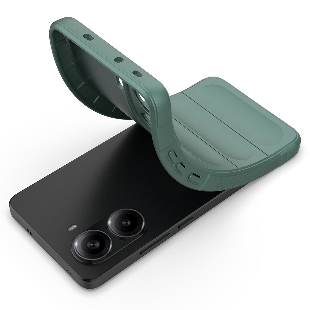 Rugg tartós zselés tok Xiaomi Poco X7 Pro 5G - zöld