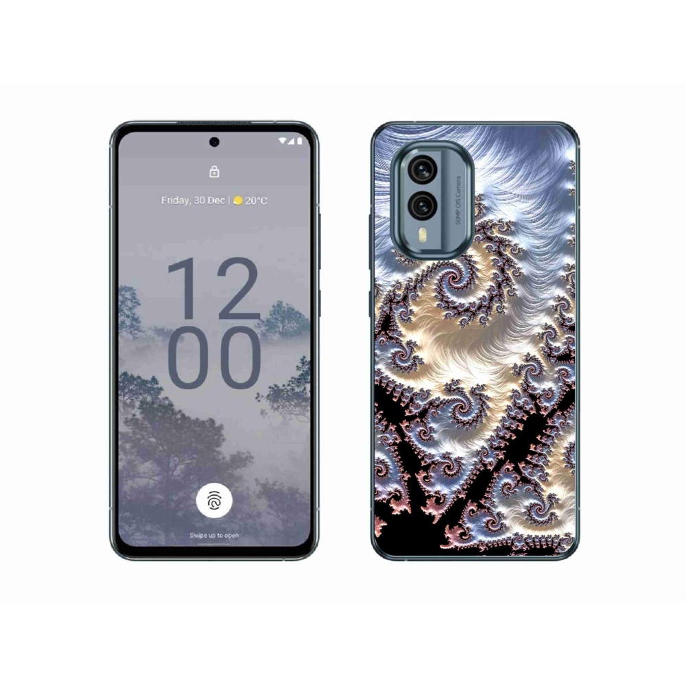 Zselés borítás mmCase a Nokia X30 5G készülékhez - absztrakt motívum 22