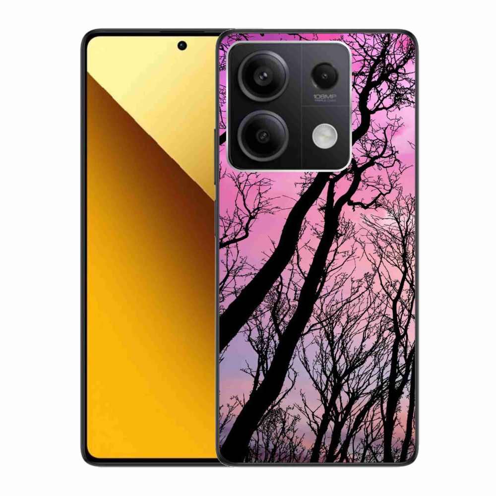 Gél tok mmCase a Xiaomi Redmi Note 13 5G számára - kidőlt fák