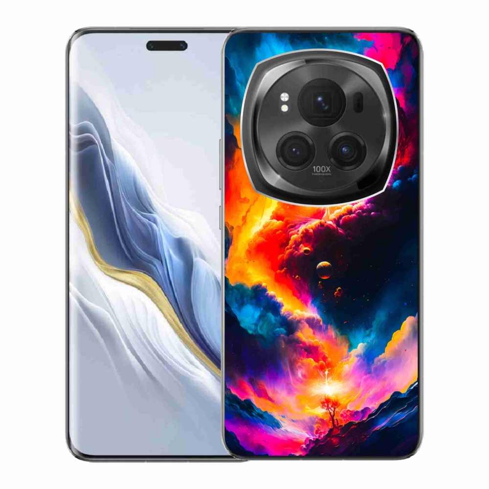 Zselés borítás mmCase a Honor Magic 6 Pro 5G számára - absztrakt motívum