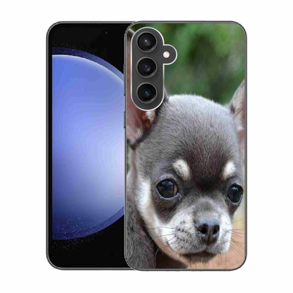 Gél tok mmCase Samsung Galaxy S23 FE készülékhez - chihuahua
