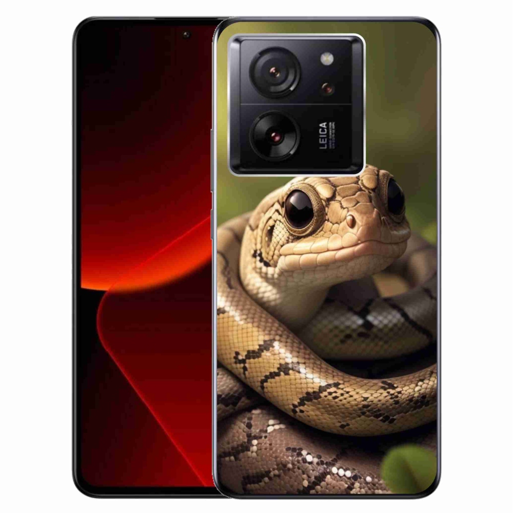 Gél borítás mmCase a Xiaomi 13T/13T Pro készülékhez - kígyó 1