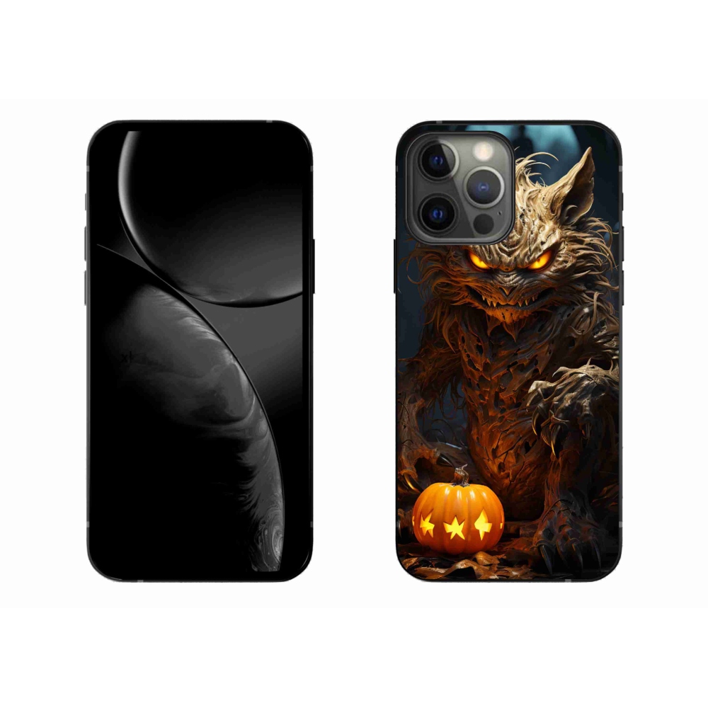 Zselés borítás mmCase iPhone 13 Pro Max készülékhez - Halloween szörnyeteg