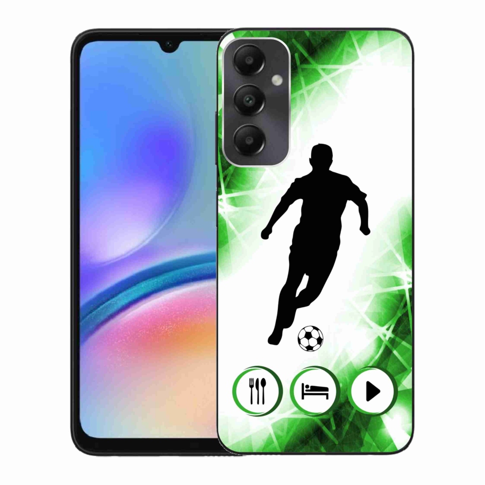 Gél borítás mmCase Samsung Galaxy A05s készülékhez - focista