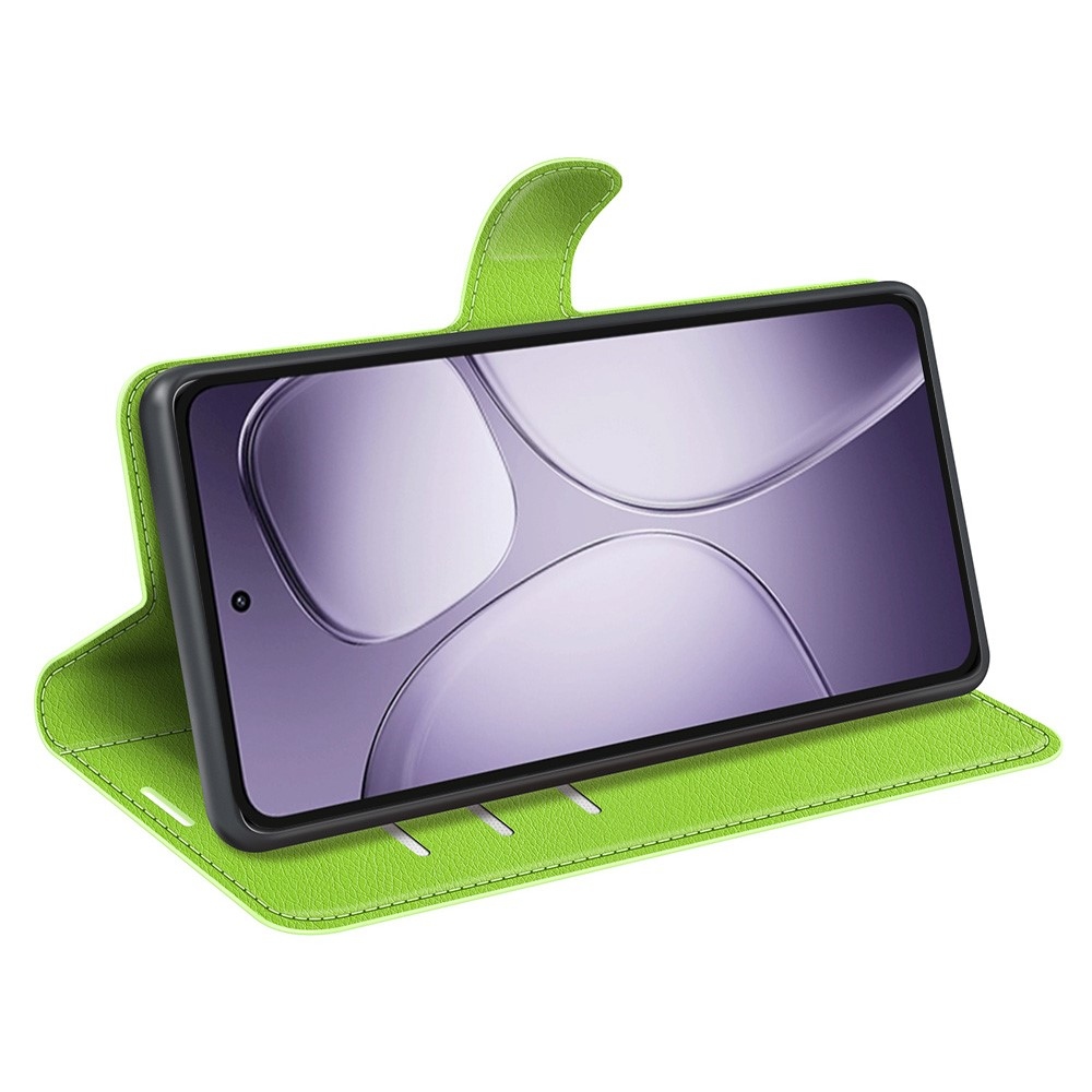 Litchi könyv tok a Xiaomi 14T Pro-hoz - zöld