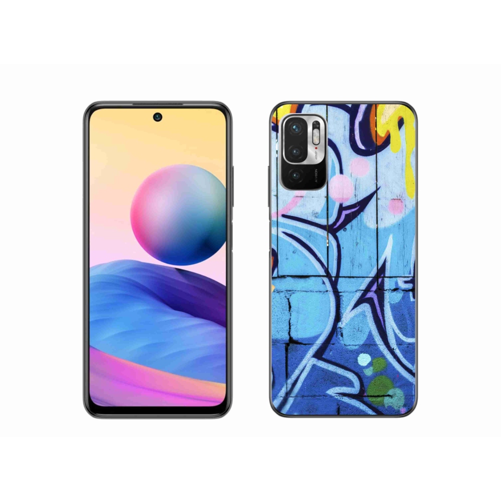 Gél borítás mmCase a Xiaomi Poco M3 Pro/5G számára - graffiti