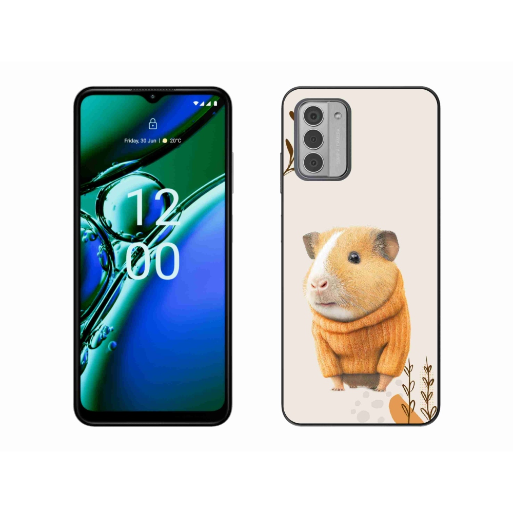 Gélborítás mmCase a Nokia G42-hez - tengerimalac a pulóverben