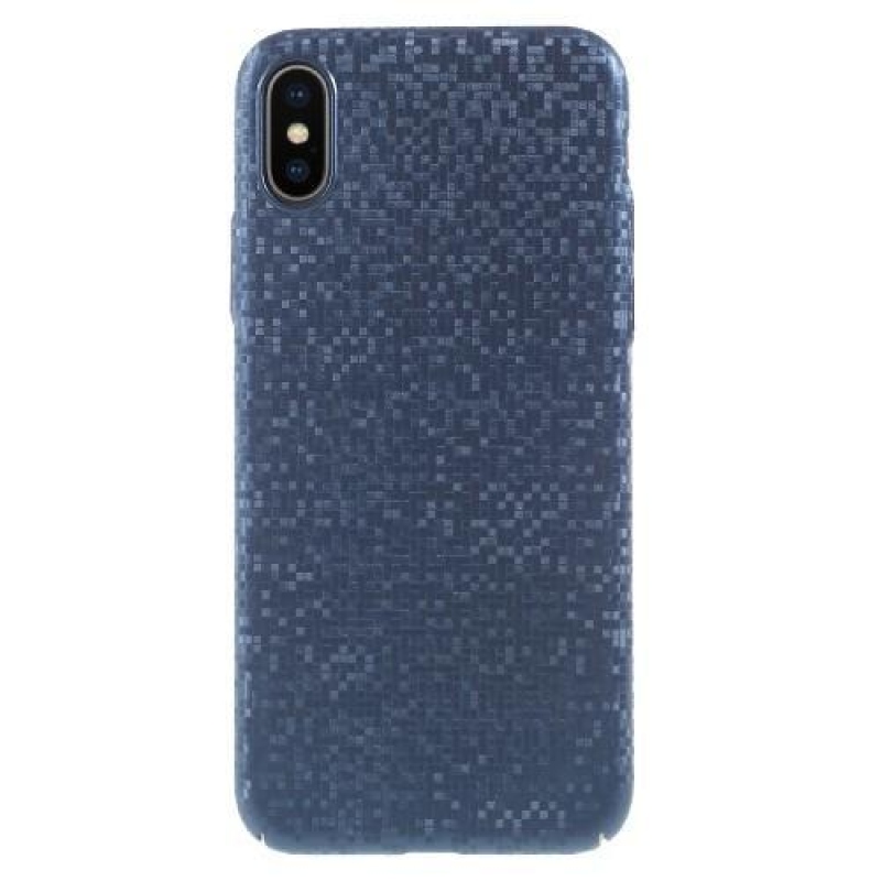 Glamour műanyag tok iPhone X készülékhez - kék