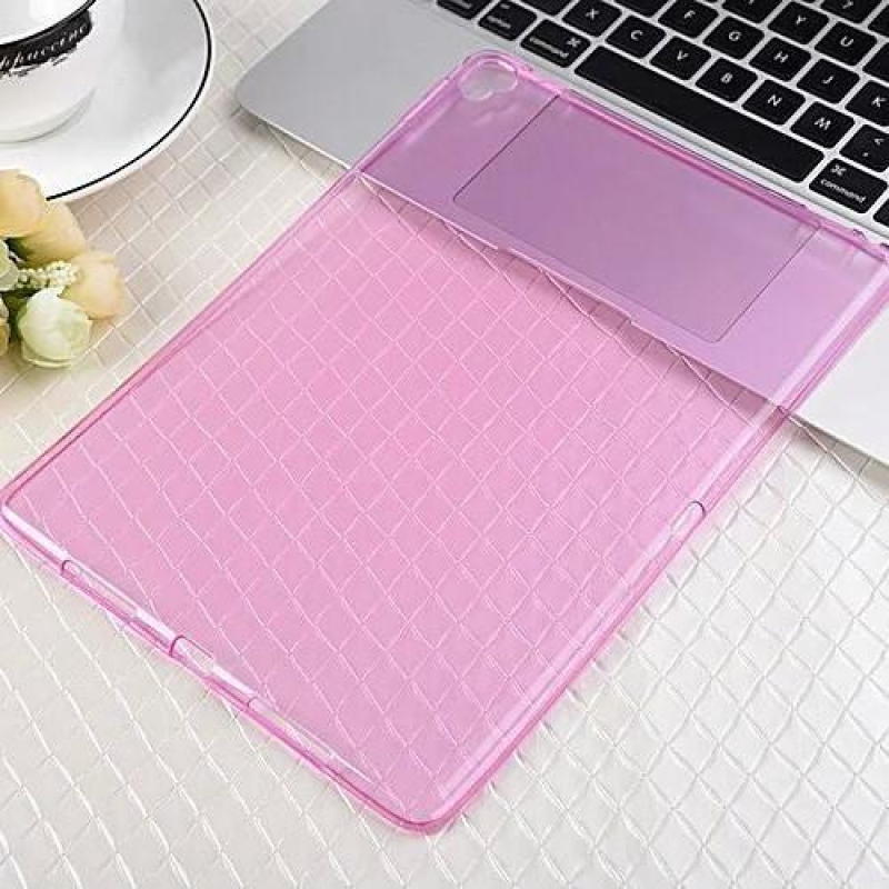 Fényes hátlapú zselés tok iPad Pro 9.7 készülékhez - rózsaszín