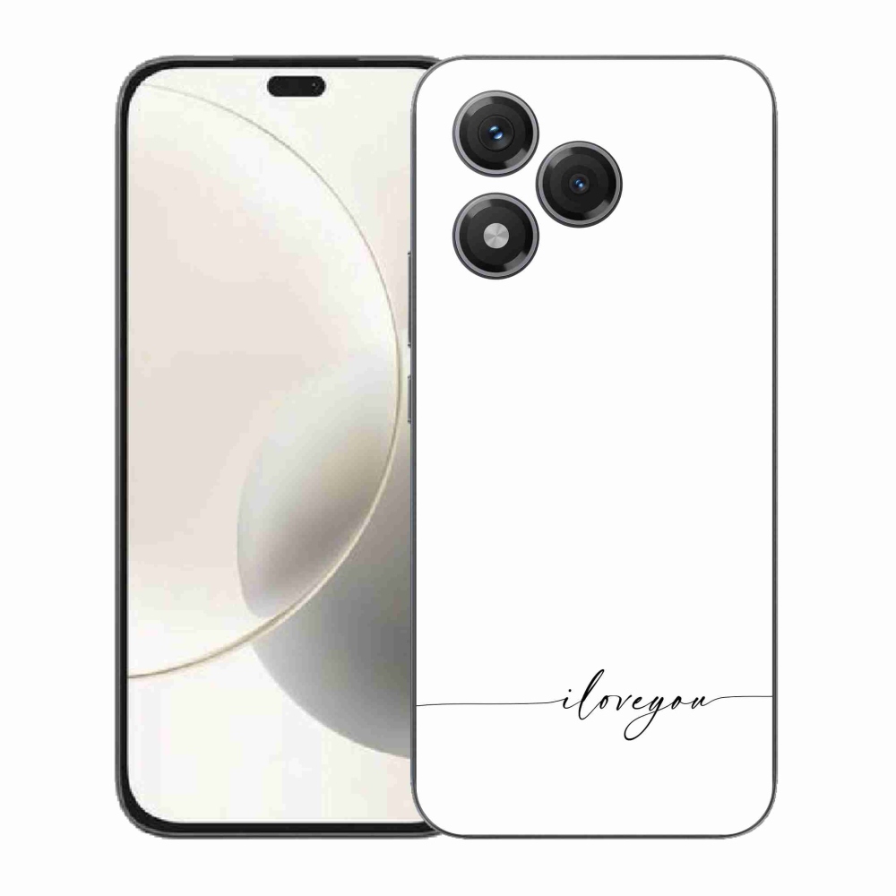 Gél borító mmCase a Honor 400 Lite-hoz - Szeretlek fehér háttérrel