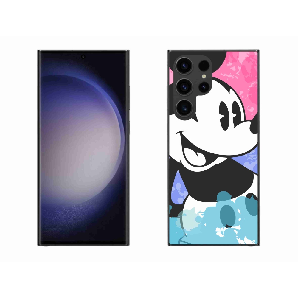 Gél védőhuzat mmCase Samsung Galaxy S23 Ultra 5G készülékhez - mickey mouse