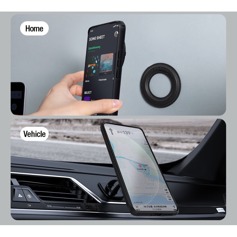 Nillkin CamShield Prop mágneses hátlap Xiaomi 15 Ultra Fekete