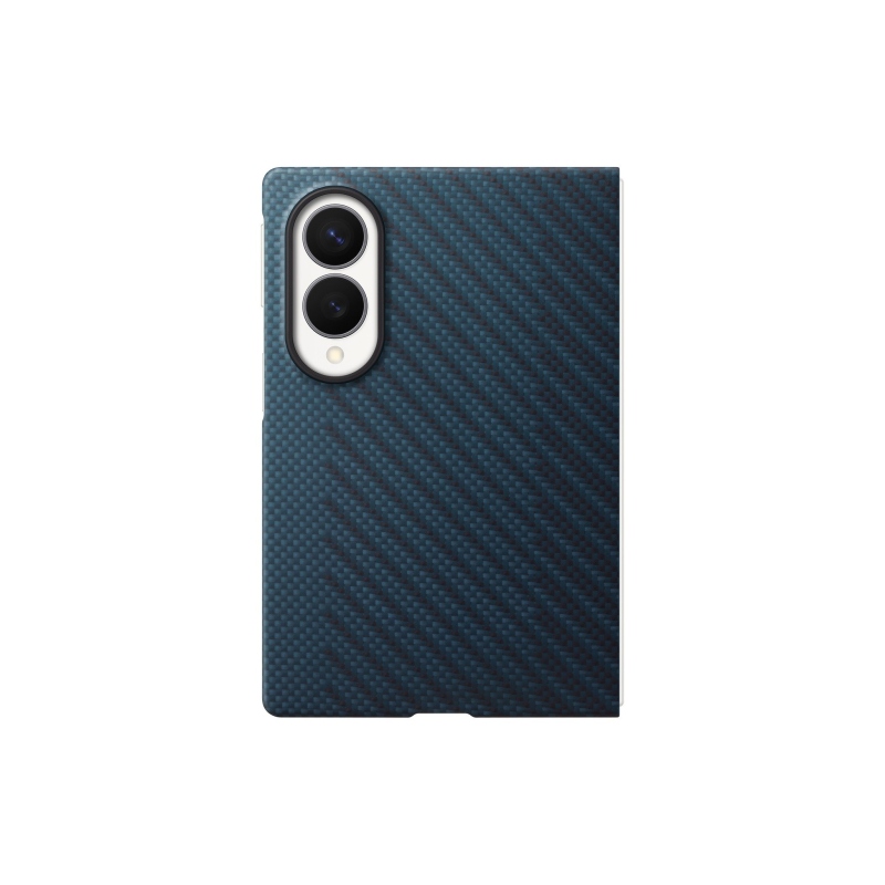EF-KF971SNE Samsung Carbon mágneses tok a Galaxy Z Fold 8-hoz, kék