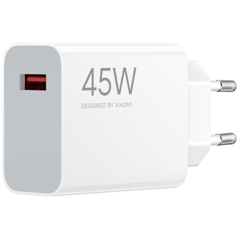 Xiaomi MDY-17-EF USB-A 45W-os utazási töltő fehér (ömlesztve)
