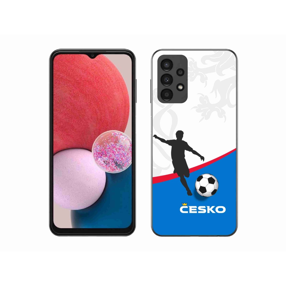 Gél borítás mmCase Samsung Galaxy A13 4G - foci Csehország 1