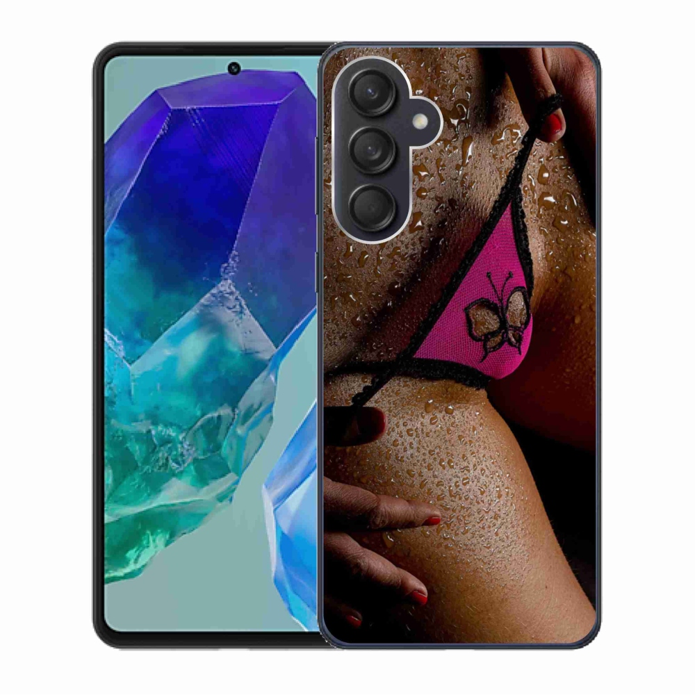Gél borító mmCase Samsung Galaxy M55 5G - szexi nő - Samsung Galaxy M55 5G - szexi nő