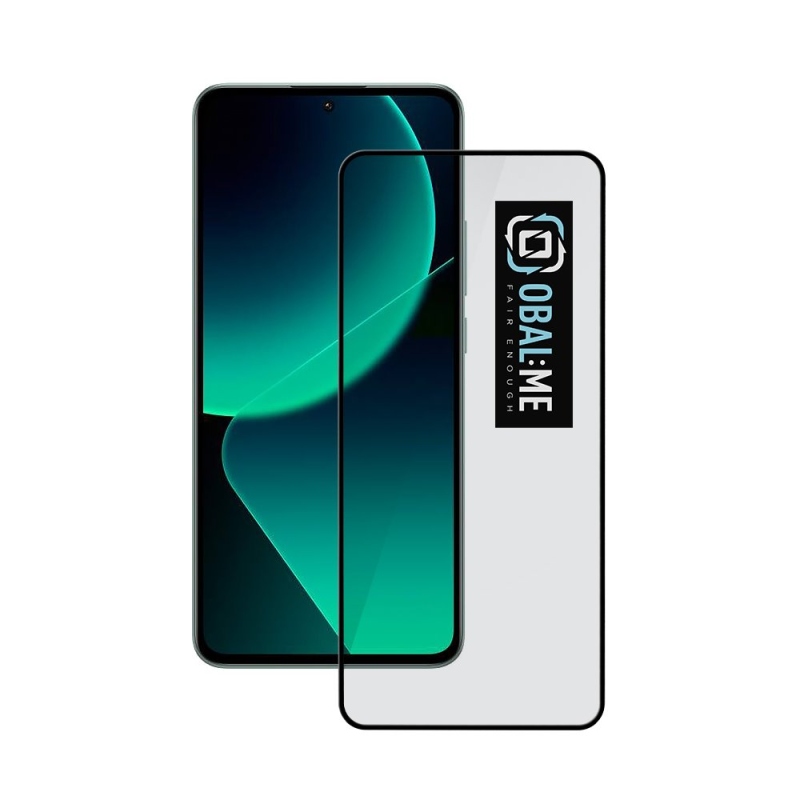 CSOMAG:ME 5D edzett üveg Xiaomi 13T Fekete