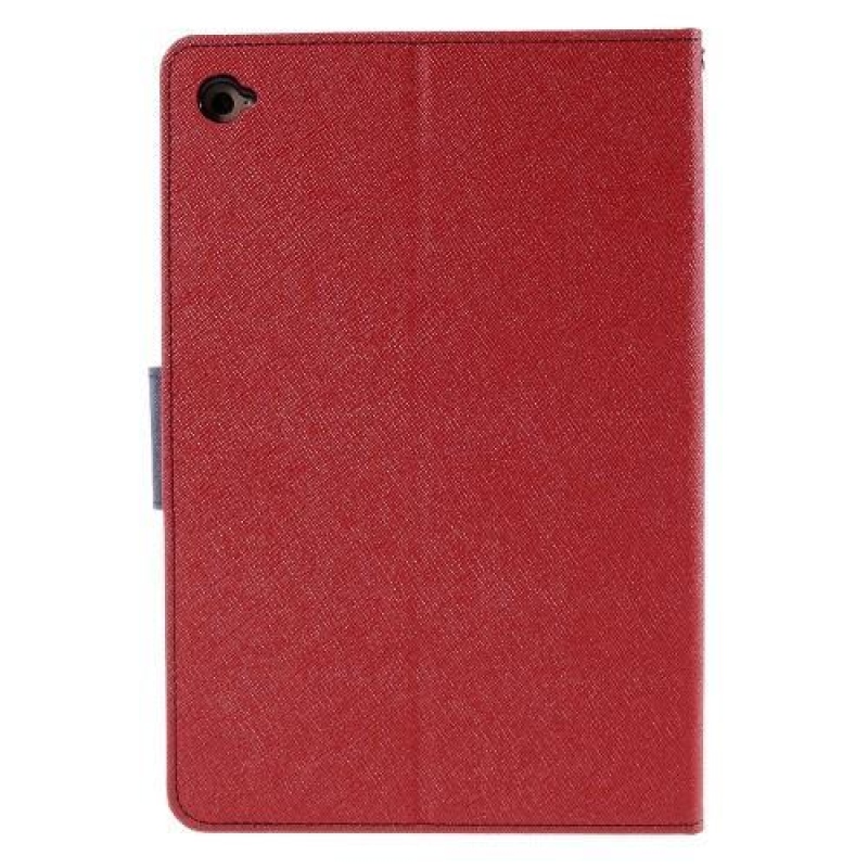 Goos PU bőr tok iPad mini 4 készülékhez - piros