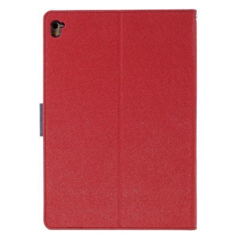 Goos felpattintható PU bőr tok állvány funkcióval Pro 9.7-hez - piros