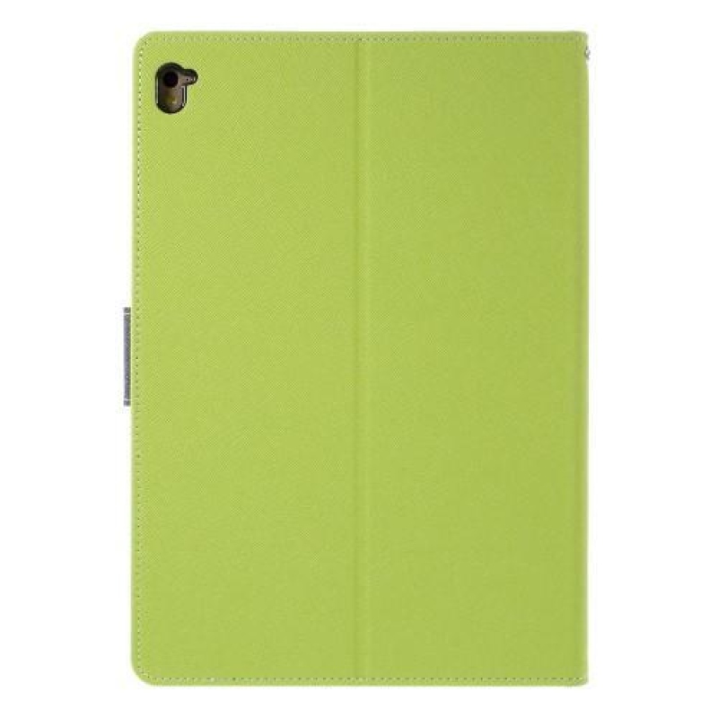 Goos felpattintható PU bőr tok állvány funkcióval Pro 9.7-hez - zöld