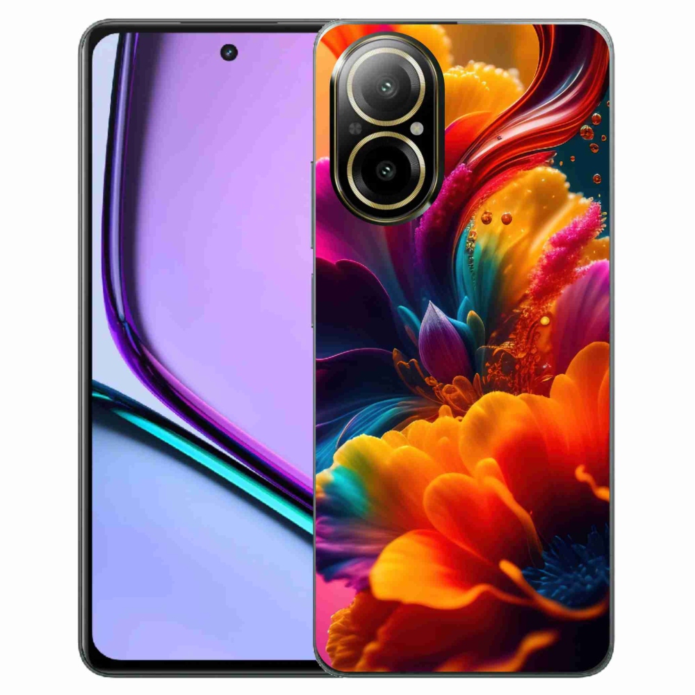 Gél borítás mmCase a Realme C67 készülékhez - absztrakt motívum 2