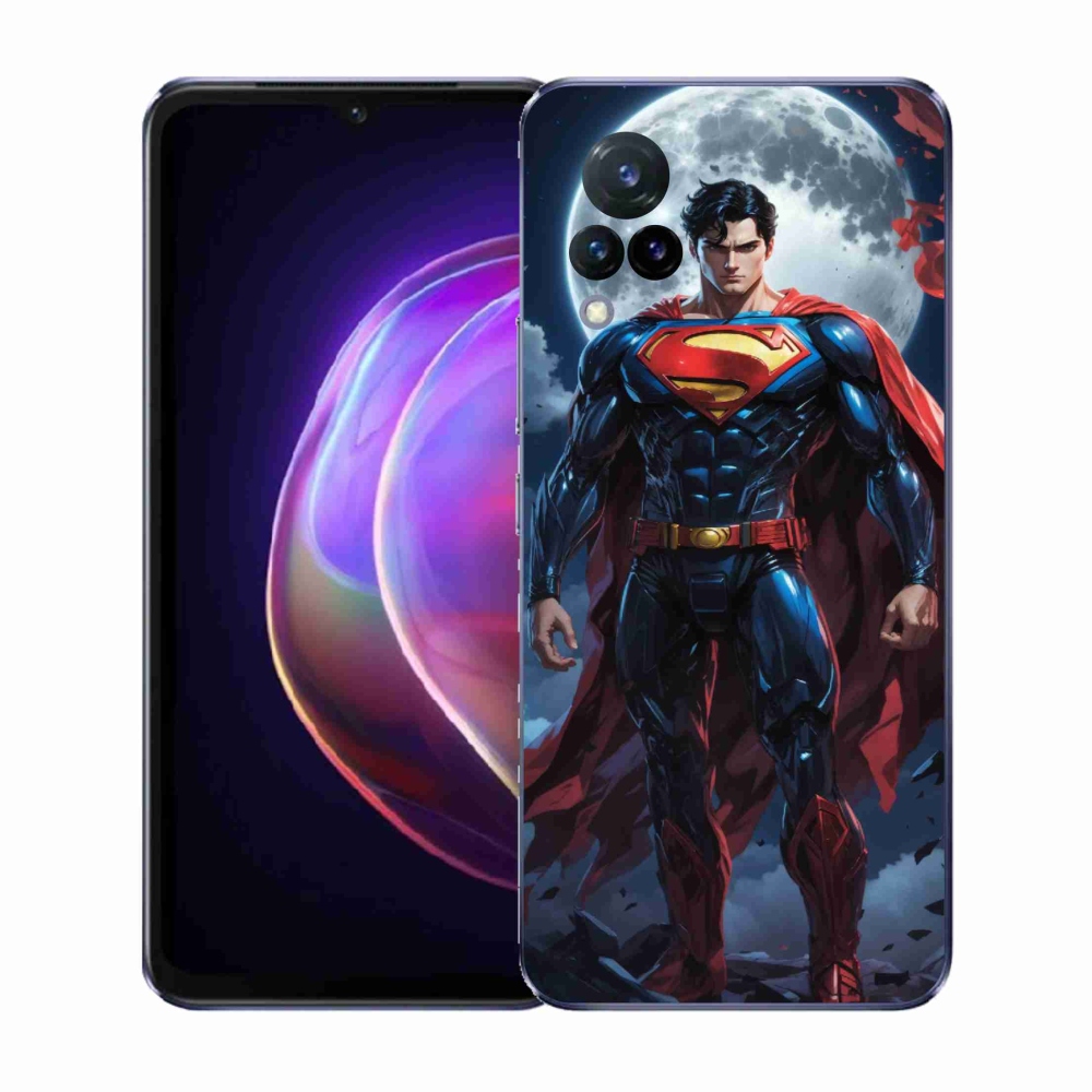 Gél borítás mmCase a Vivo V21 4G/5G készülékhez - superman