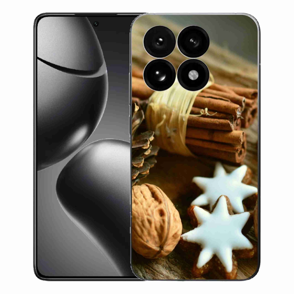 Gél borítás mmCase a Xiaomi 15T-hez - fahéj és mézeskalács