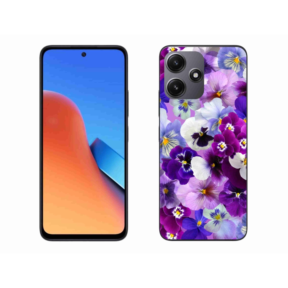 Gél borító mmCase a Xiaomi Redmi 12 5G számára - virágok 9