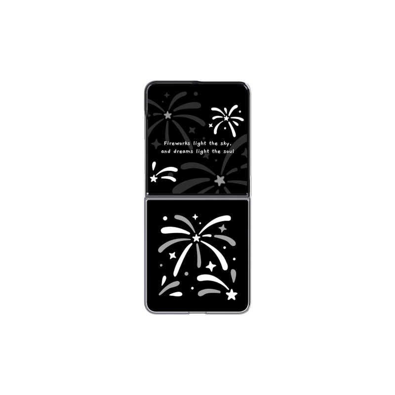 GP-FFF776CUB Samsung FlipSuit Fireworks tok a Galaxy Z Flip 8-hoz