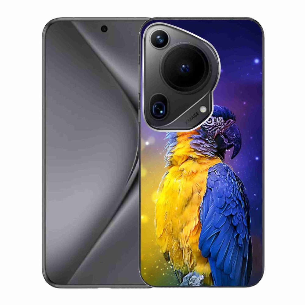 Gél tok mmCase a Huawei Pura 70 Ultra készülékhez - papagáj ara 1