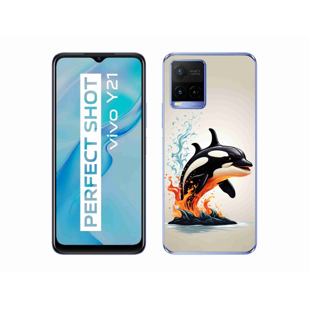 Zselés borítás mmCase a Vivo Y21/Y21s/Y33s készülékhez - orca