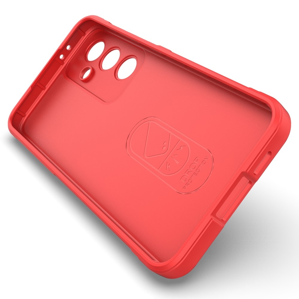 Rugg tartós zselés tok Samsung Galaxy S24 FE készülékhez - piros