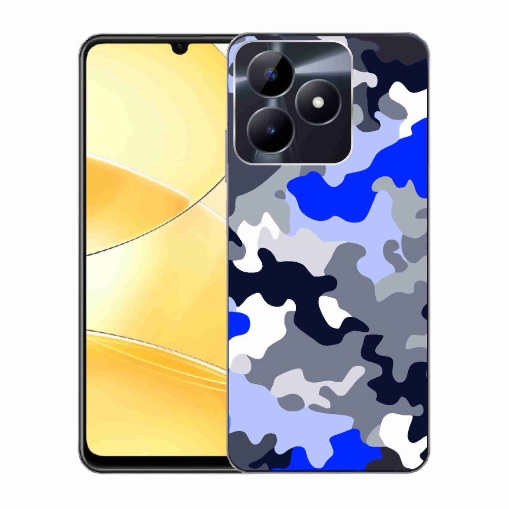 Zselés borítás mmCase a Realme C51/C53 készülékhez - álcázó minta 8