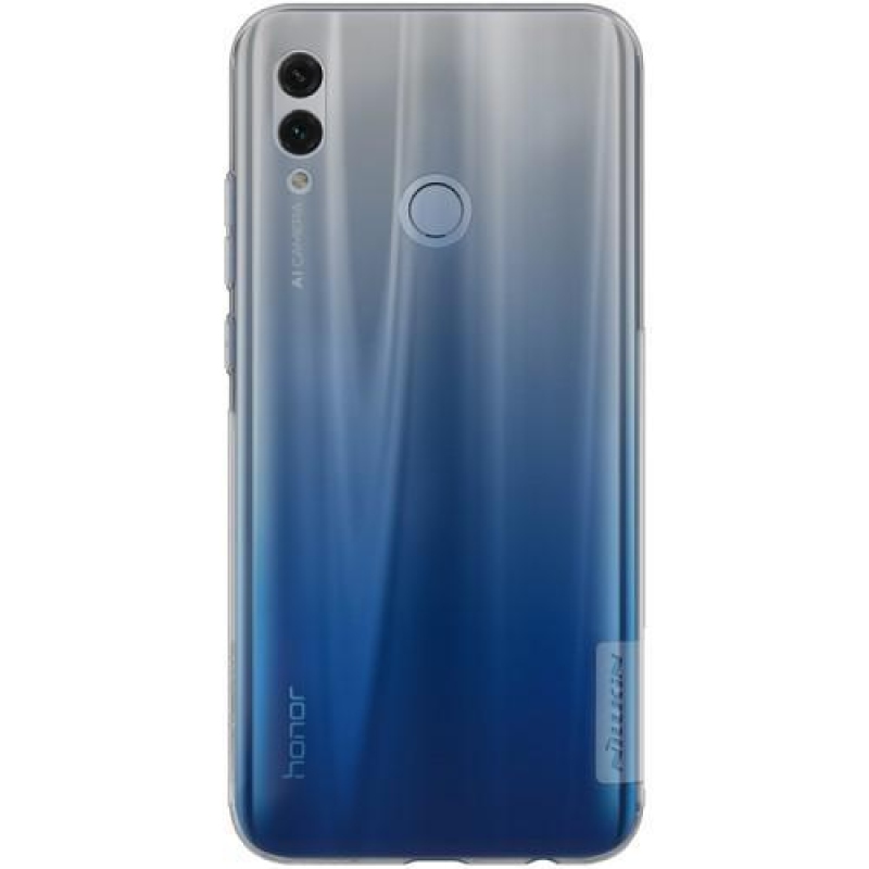Fokozatos szilikon borítás Honor 10 Lite és Huawei P Smart (2019) készülékhez - szürke