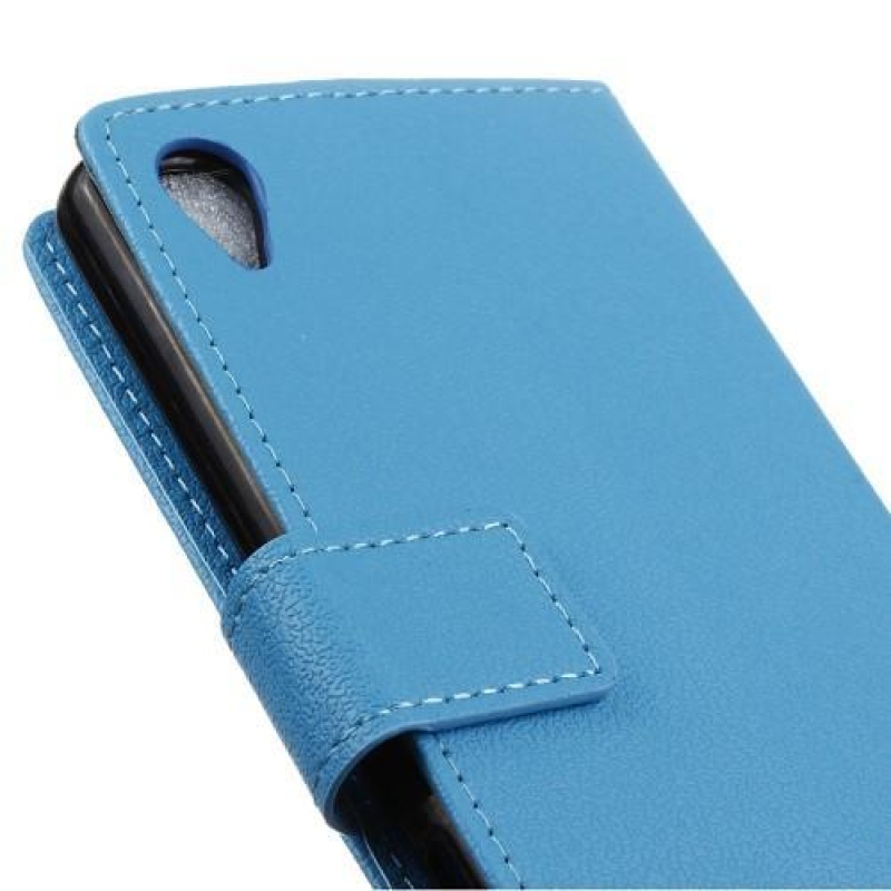Műbőr tok Sony Xperia X készülékhez - kék