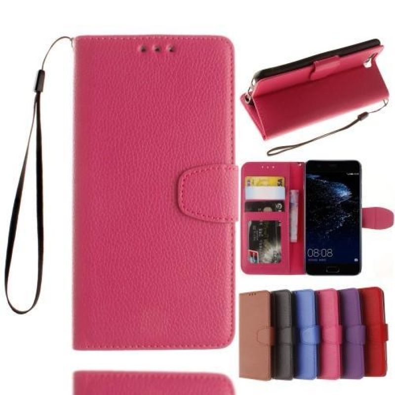 Graines pénztárca tok a Huawei P10-hez - rózsaszínű